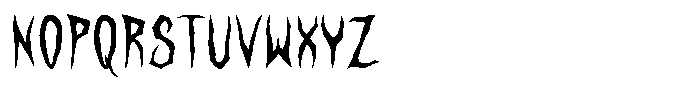 MC Rezox Futorr Font LOWERCASE