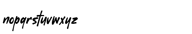 MC Rossaly Font LOWERCASE