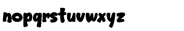 MC Satota Qeiken Font LOWERCASE