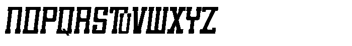 MC Sportzenn Font UPPERCASE
