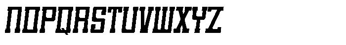 MC Sportzenn Font LOWERCASE