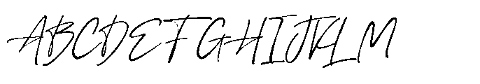 MC Streper Chane Font UPPERCASE
