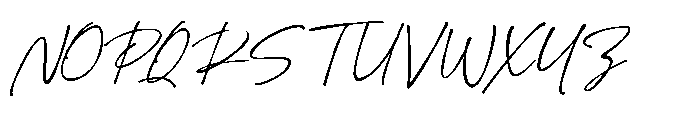 MC Streper Chane Font UPPERCASE