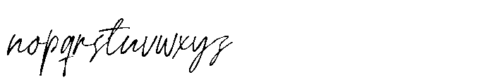 MC Streper Chane Font LOWERCASE