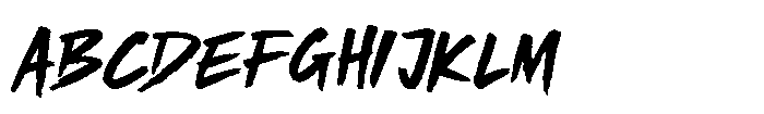 MC Sumeyom Font UPPERCASE