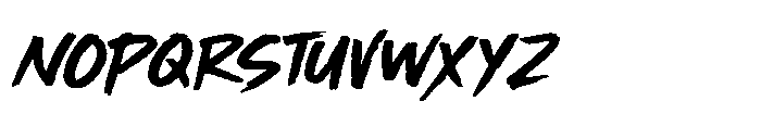 MC Sumeyom Font UPPERCASE