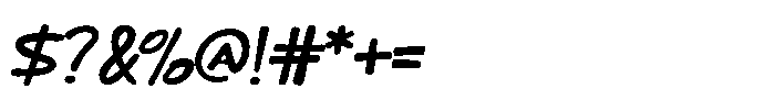 MC Sumrez Font OTHER CHARS
