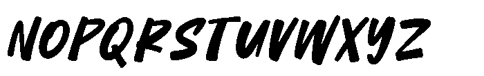 MC Tesion Gear Font LOWERCASE