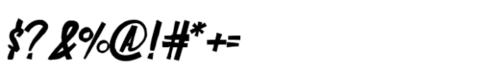 MC The Gramds Font OTHER CHARS