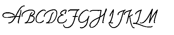 MC The Mossmof Font UPPERCASE