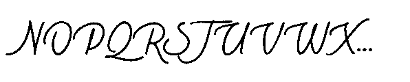MC The Mossmof Font UPPERCASE