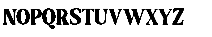 MC Theros Kerrned Font UPPERCASE