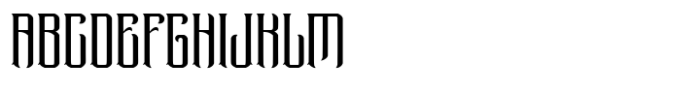 MC Thorkov Font UPPERCASE