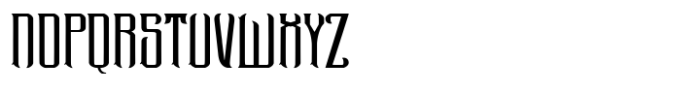 MC Thorkov Font UPPERCASE