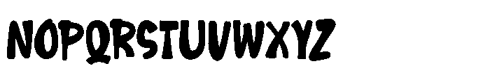 MC Thrilas Morsil Font LOWERCASE