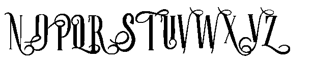 MC Torkias Jole Font UPPERCASE