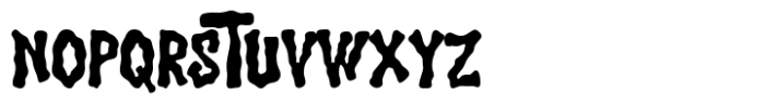 MC Toxcyde Font UPPERCASE