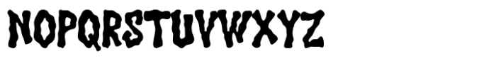 MC Toxcyde Font LOWERCASE