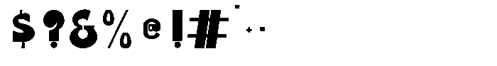 MC Tropicoz Font OTHER CHARS