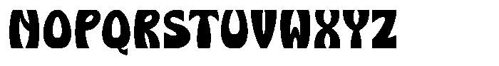 MC Tropicoz Font UPPERCASE