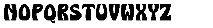 MC Tropicoz Font LOWERCASE