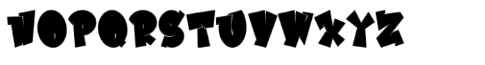 MC Truzzty Font LOWERCASE