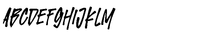 MC Twicked Panther Font UPPERCASE