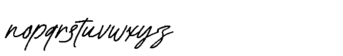MC Vell Racaty Signature Vell Racaty Signature Regular Font LOWERCASE