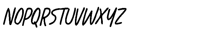 MC Visco Doubt Font UPPERCASE