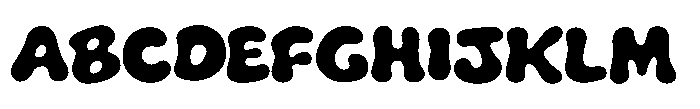 MC Weathy Font UPPERCASE