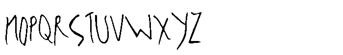 MC Xanstor Font UPPERCASE