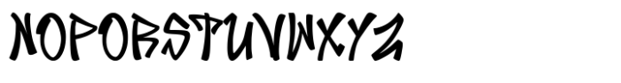 MC Zeettzy Font UPPERCASE