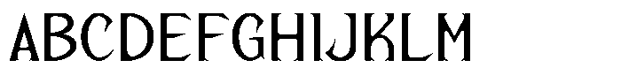 MC Zeroha Font UPPERCASE
