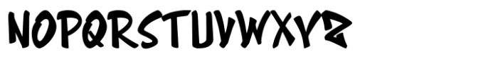 MC Zhyengki Font UPPERCASE