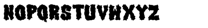 MC Zromuk Font UPPERCASE