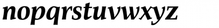 Mc Lemore Black Italic Font LOWERCASE