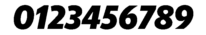 McClatchy Sans Black Italic Font OTHER CHARS
