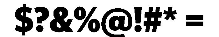 McClatchy Sans Black Font OTHER CHARS