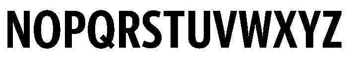 McClatchy Sans Condensed Demi Font UPPERCASE