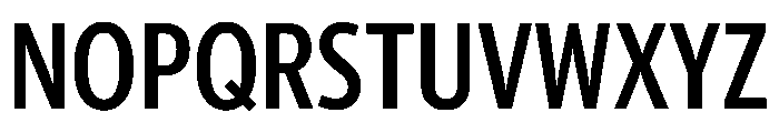 McClatchy Sans Condensed Medium Font UPPERCASE