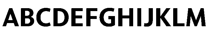 McClatchy Sans Demi Font UPPERCASE