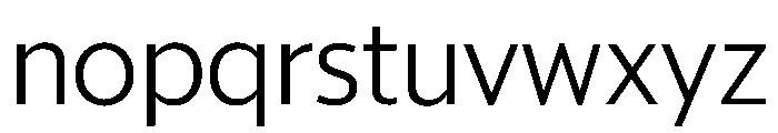 McClatchy Sans Light Font LOWERCASE