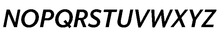 McClatchy Sans Medium Italic Font UPPERCASE