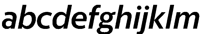 McClatchy Sans Medium Italic FONT