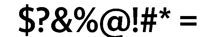 McClatchy Sans Medium Font OTHER CHARS