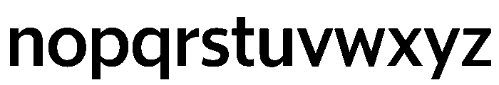 McClatchy Sans Medium Font LOWERCASE