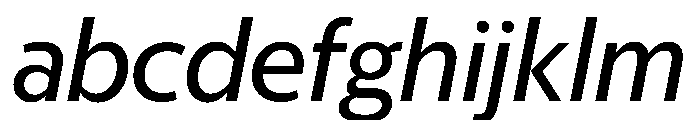 McClatchy Sans Regular Italic FONT