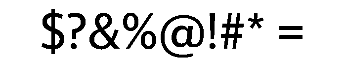 McClatchy Sans Text Regular Font OTHER CHARS