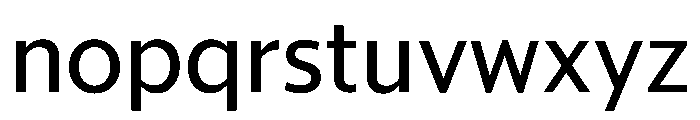 McClatchy Sans Text Regular Font LOWERCASE