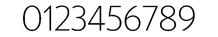 McClatchy Sans Thin Font OTHER CHARS